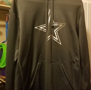 Dallas Cowboy Lg Gray Hoodie Sweater